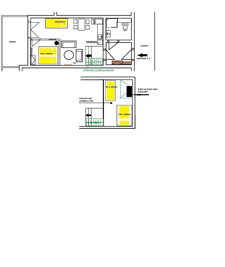 Apartman & Studio Tyrkys Spiezovec Donovaly Eksteriør bilde